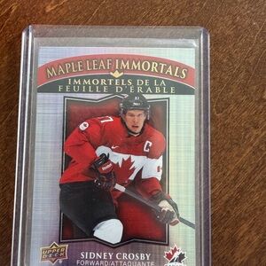 Upper Deck Immortals Hockey Card - Sidney Crosby